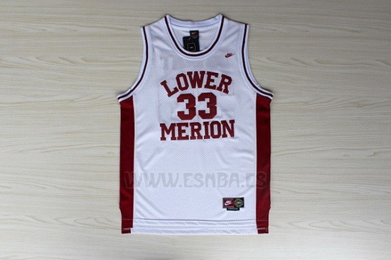 Camiseta Lower Merion Kobe Bryant #33 Blanco